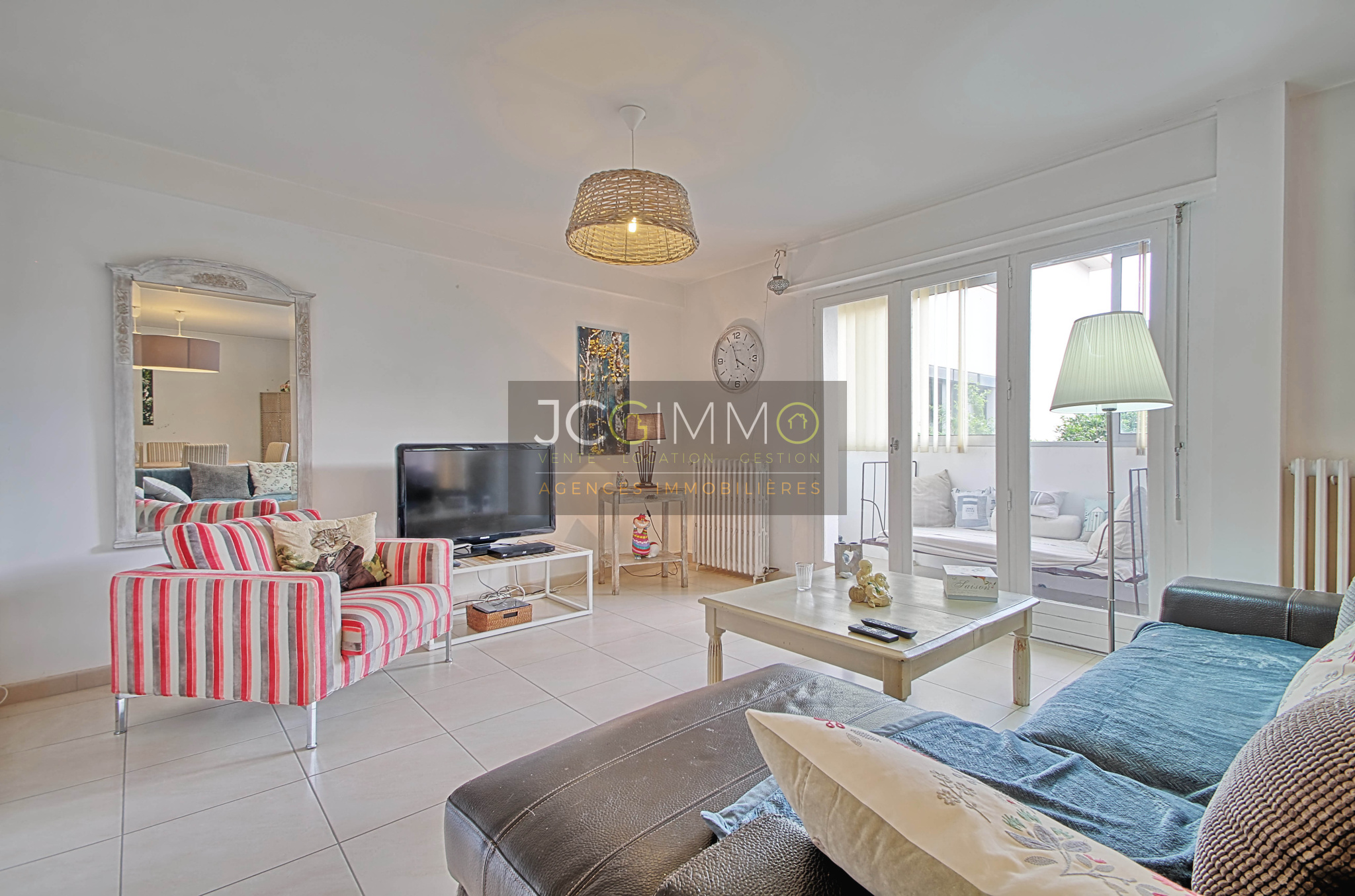 appartement Toulon T4 au Rez de Chaussée avec terrasse et loggia